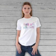 Load image into Gallery viewer, Drinks Well With Others T-Shirt