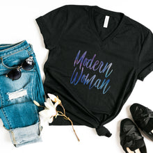 Load image into Gallery viewer, Modern Woman V-Neck T-Shirt
