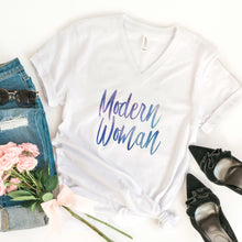 Load image into Gallery viewer, Modern Woman V-Neck T-Shirt