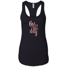 Load image into Gallery viewer, Rosé all Day Racerback Tank