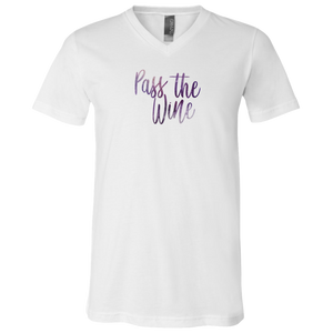 Pass the Wine V-Neck T-Shirt
