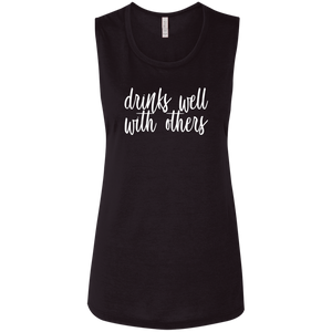 Drink Well With Others Muscle Tank (Black)